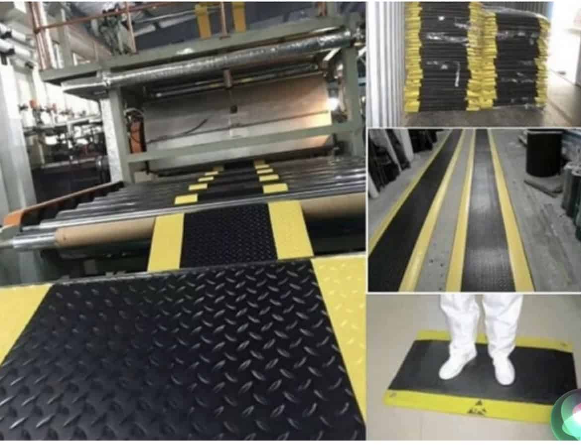 Tapetes Antiftiga para la industria Electrica