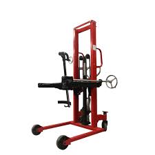 Apilador o estivador manual de malacate para 200 kg. y hasta 500 kg. estiva o apial hasta .80cm. ruedas de poliuretano o de acero tambien de de nylon para no maltratar los pisos 