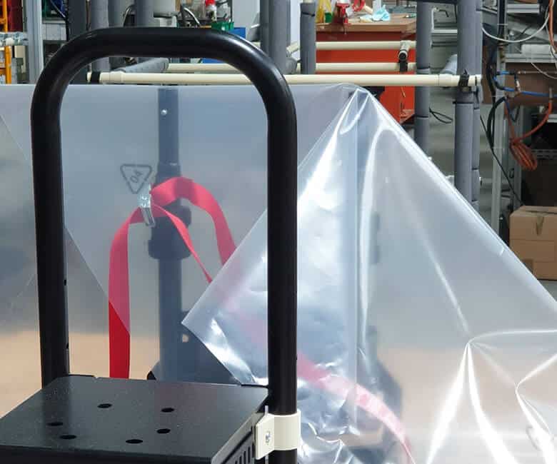 Pelicula termoencogible plana para embalaje