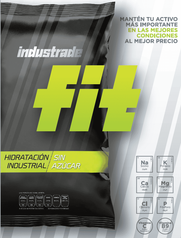Bebida rehidrante industrial INDUSTRADE FIT
