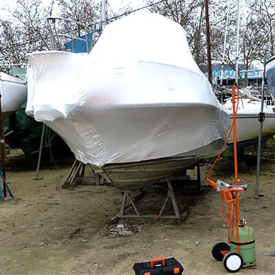 Pelicula termoencogible anti-UV para embalaje