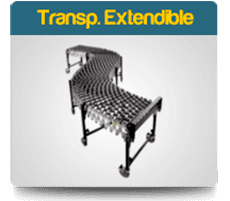 Transportadores de Gravedad Extensibles