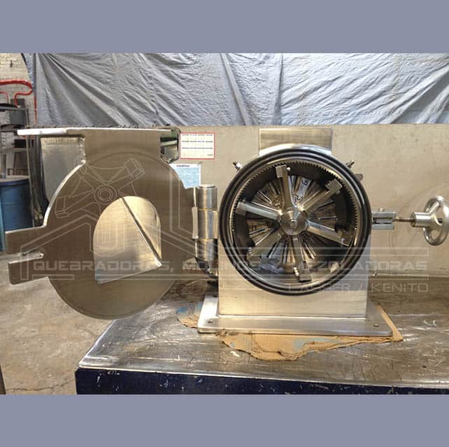 Molinos de turbina lasser para pulverización de plásticos