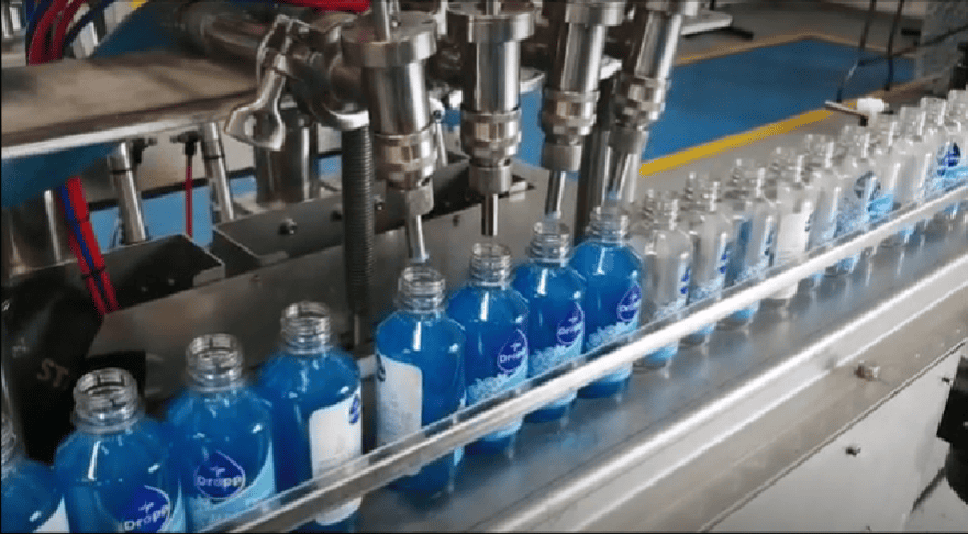 Llenadoras de Pistón Semiautomáticas F100 para Detergentes