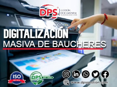 Digitalización masiva de baucheres