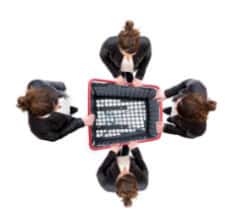 Carritos de supermercado con asa perimetral