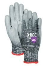 Guantes de trabajo con recubrimiento de poliuretano en la palma