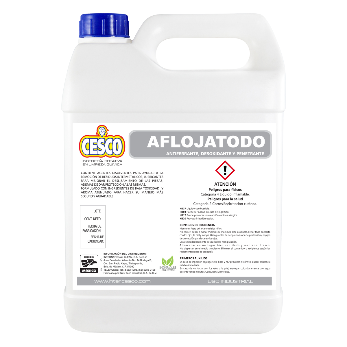 Aflojador de piezas metálicas