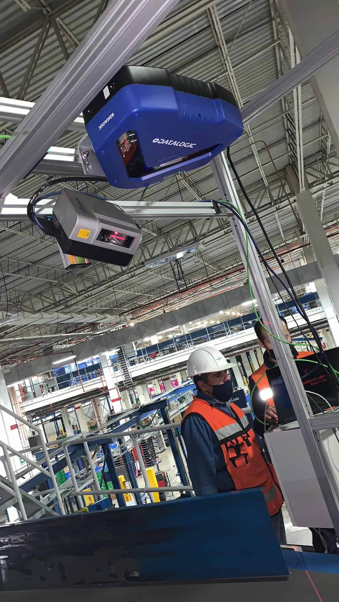 Tunel de lectura para codigos de barra Matrix-DS-DX-XRF