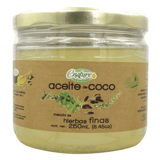 Aceite de coco organico Esencia Hierbas Finas 