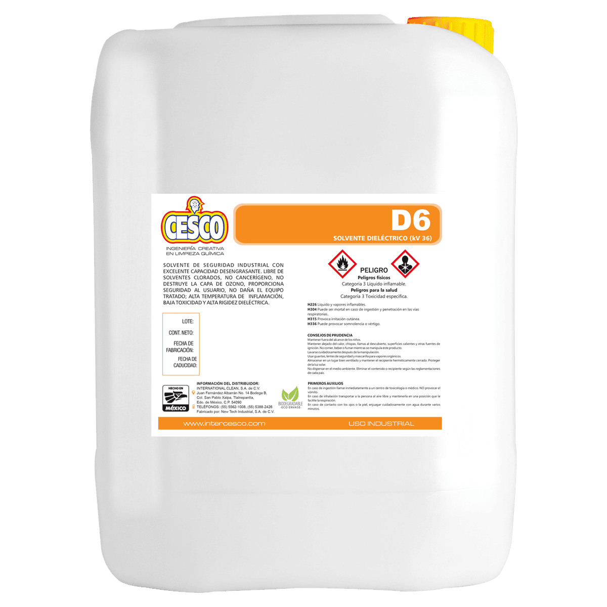 Desengrasante Base Cítricos