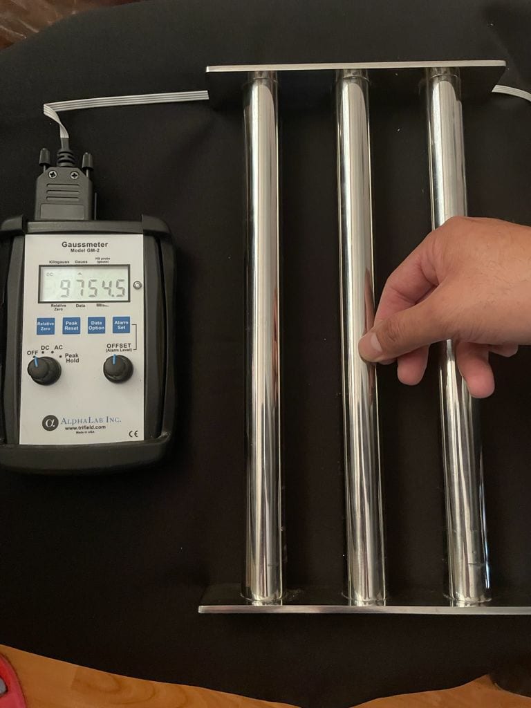 Calibración de equipos magnéticos trazabilidad NIST