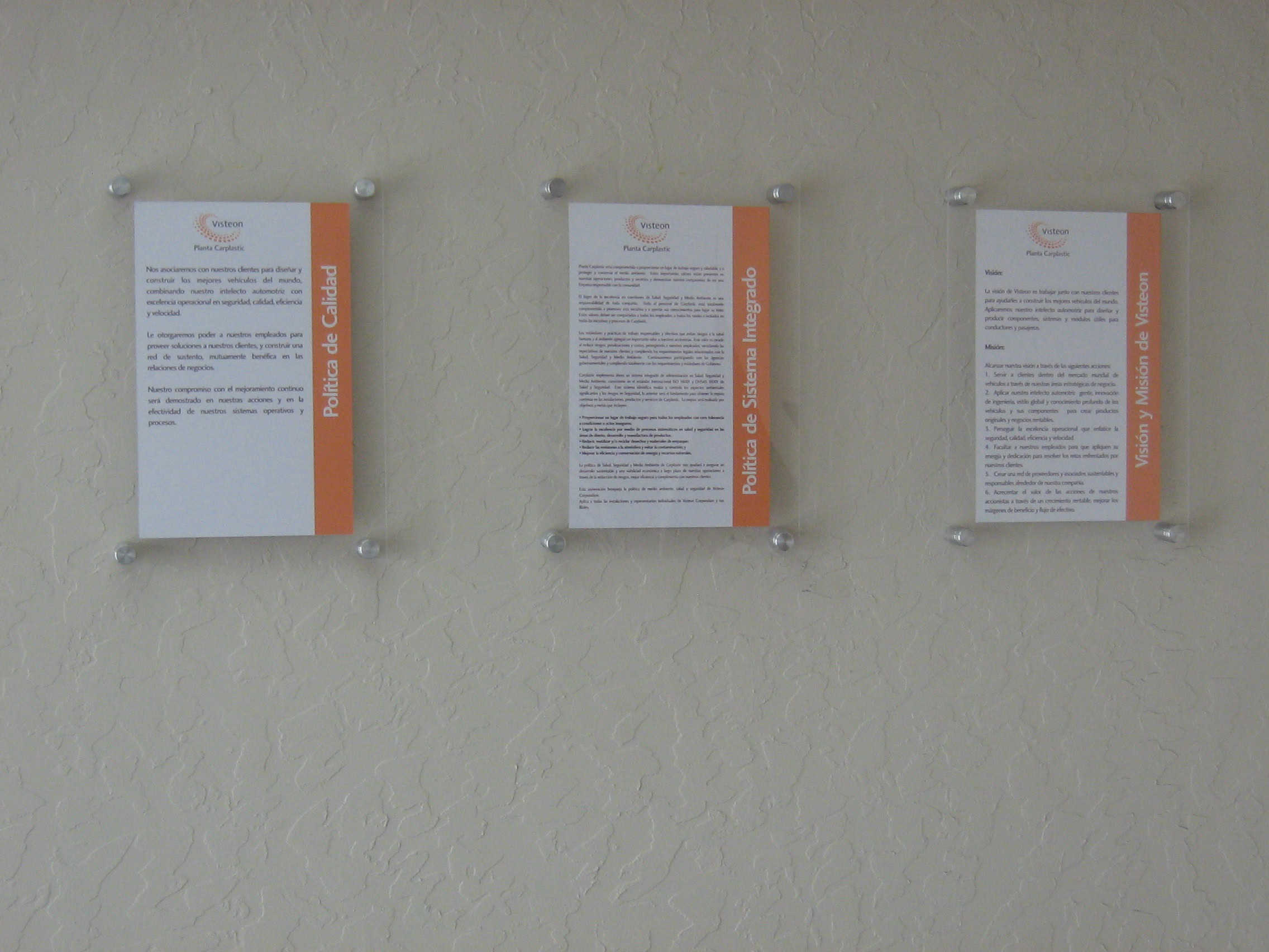 Display con conectores