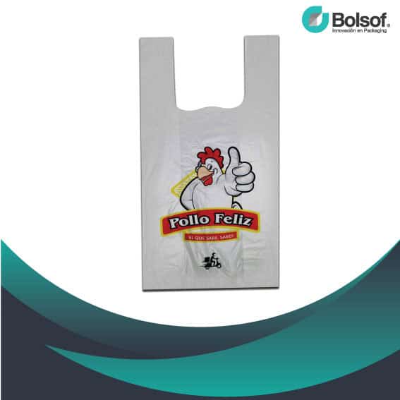Bolsa promocional en plastico de baja densidad