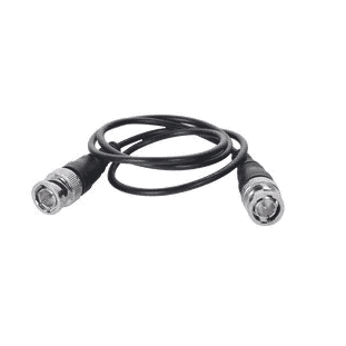 Cable coaxial armado EPCOM TITANIUM TT-BNC-BNC-0.6M con conector BNC optimizado para cámaras 4K de uso interior