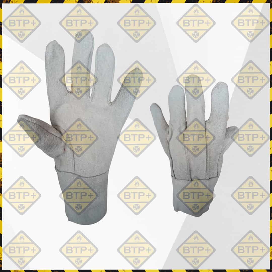 Guantes de carnaza