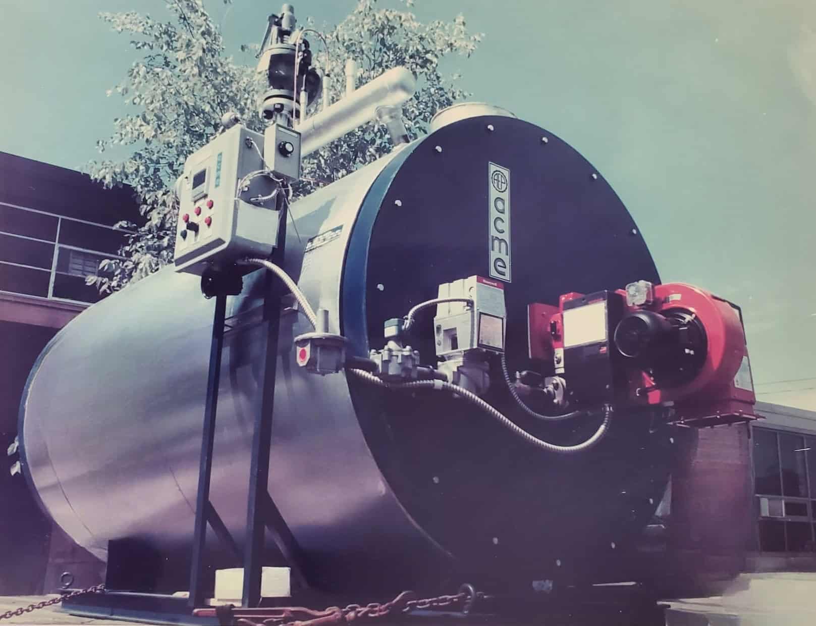 Sobrecalentador de Vapor a Gas