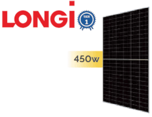Paneles solares LONGI 450 W