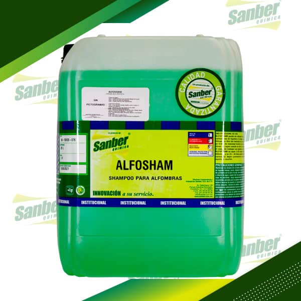 ALFOSHAM - Shampoo para alfombras