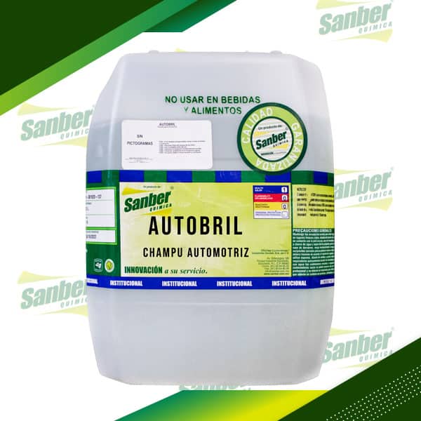 AUTOBRIL - SHAMPOO NEUTRO PARA LAVADO DE CARROCERIAS