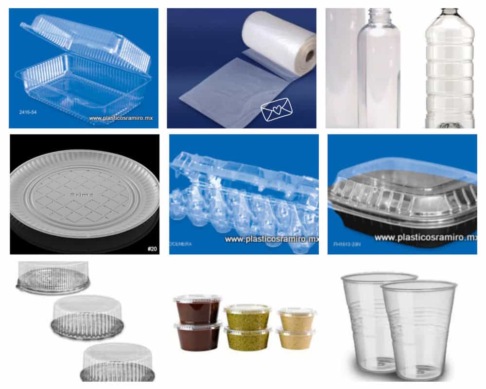 Plásticos desechables para comida 1