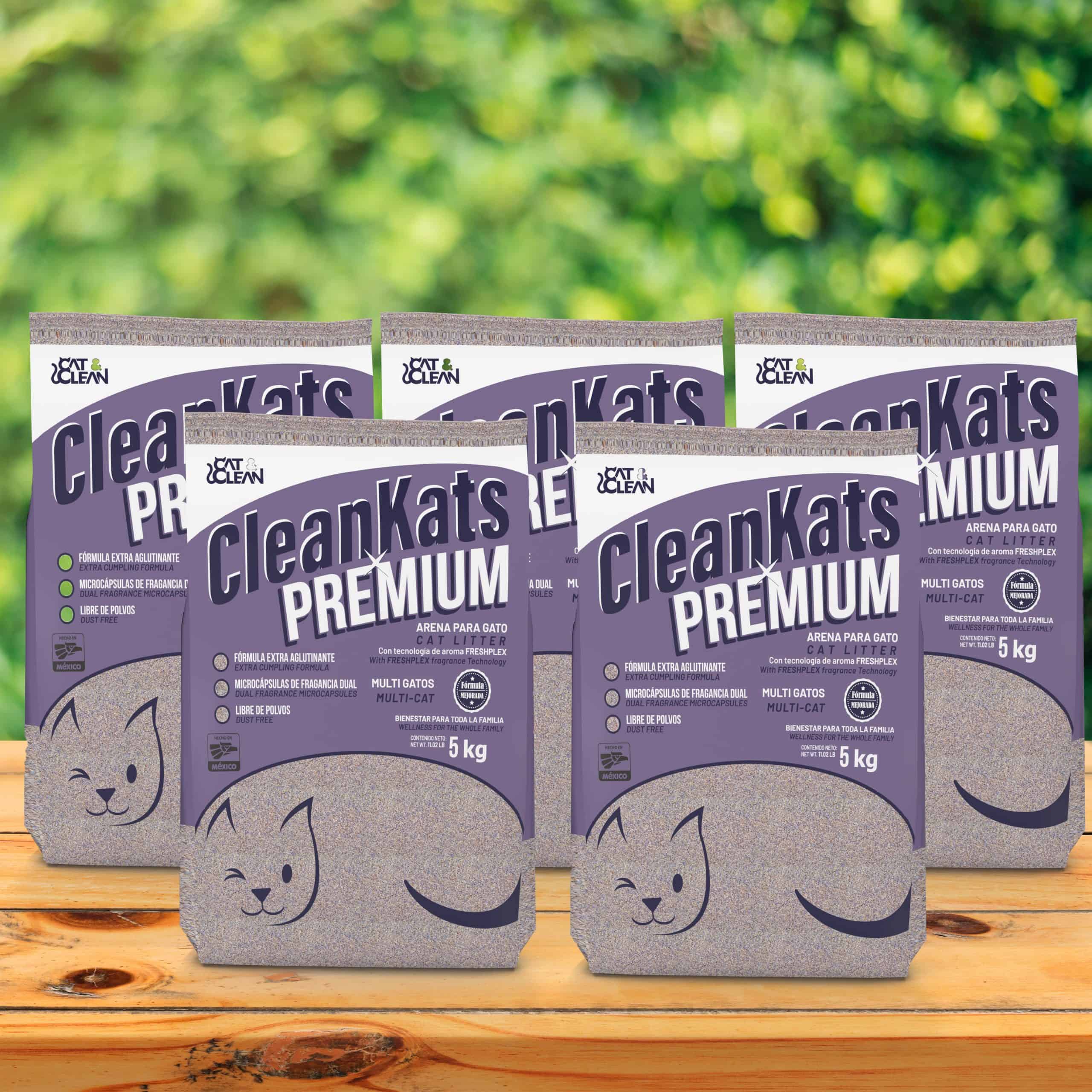 Arena para gatos Premium
