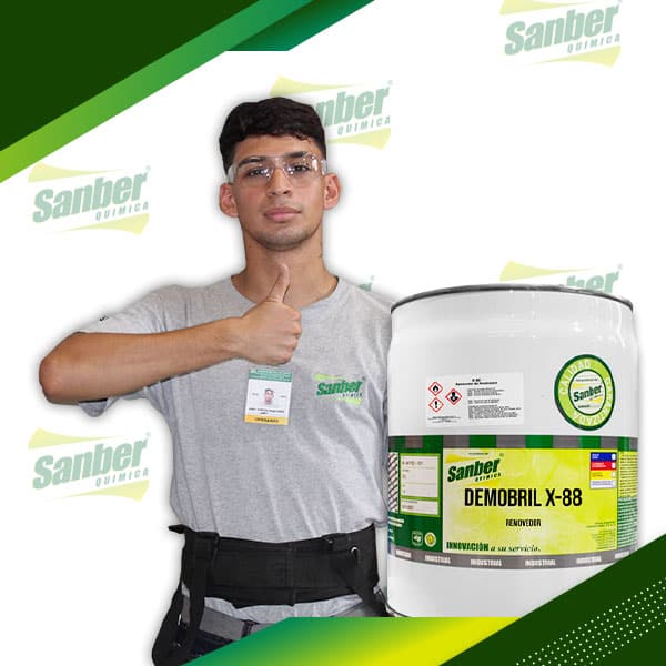 DEMOBRIL X-88 - Removedor en pisos