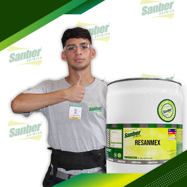 RESANMEX - Líquido epóxico para pisos industriales