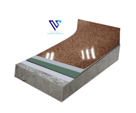 Cuarzo saturado para áreas de tráfico pesado