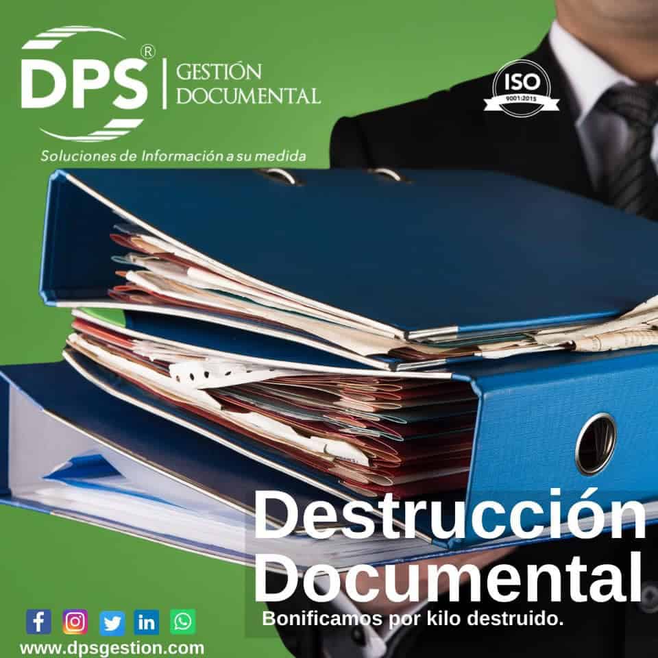 Destruccion de archivo muerto con certificado 3