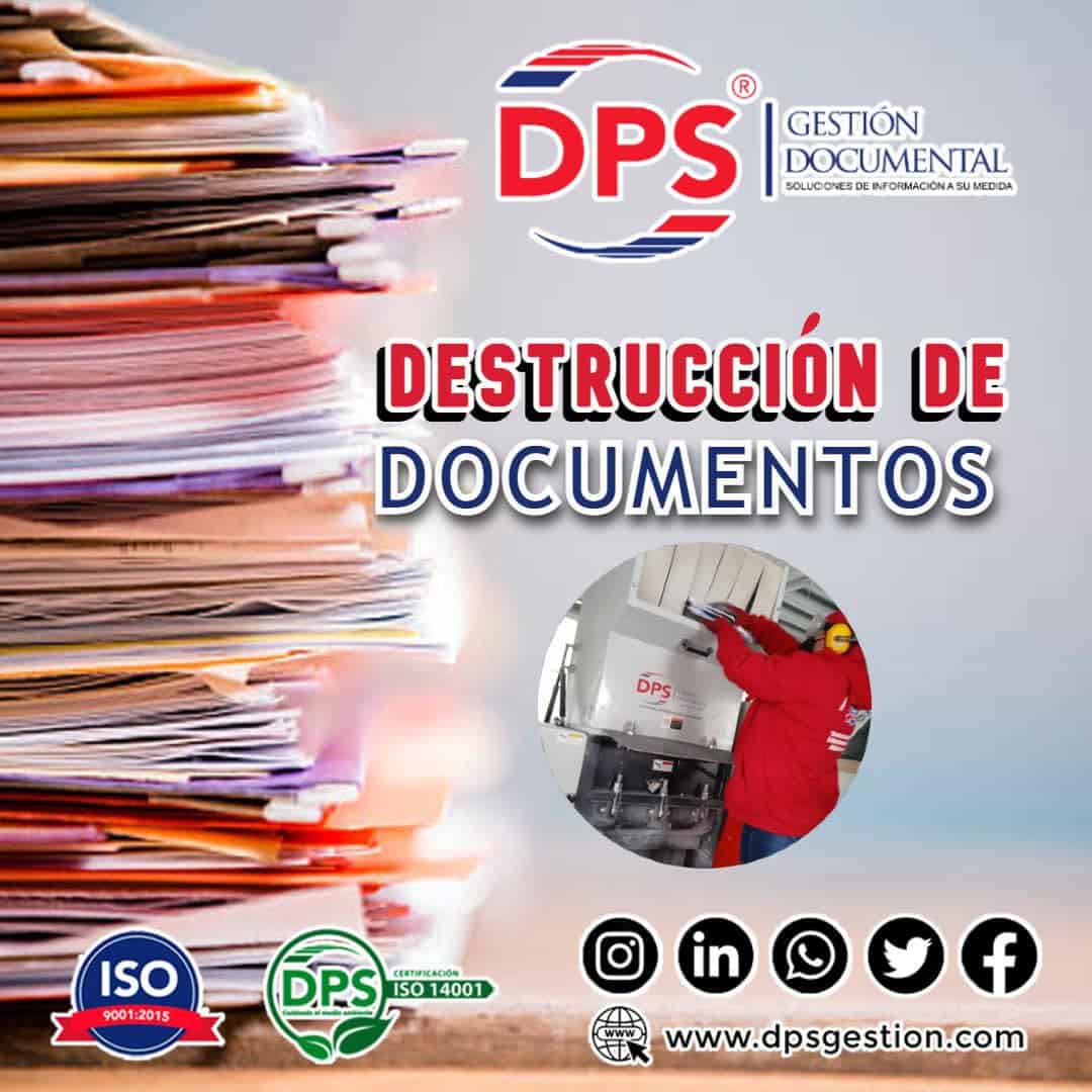 Destruccion de archivo muerto con certificado 5