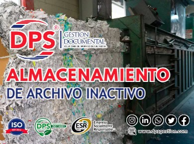 Almacenaje de documentos de archivo inactivo 1