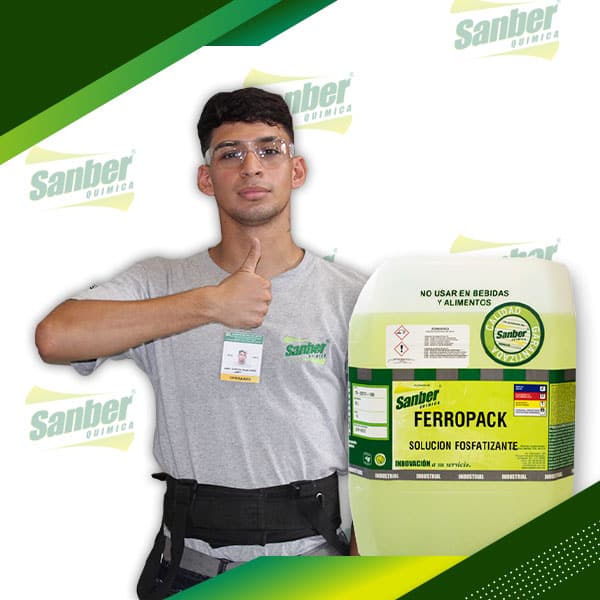 FERROPACK - Desengrasante y fosfatizante de metales