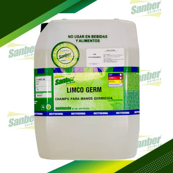 LIMCO-GERM - Shampoo para manos germicida