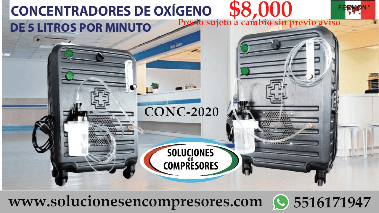 Concentrador de oxigeno FERMON
