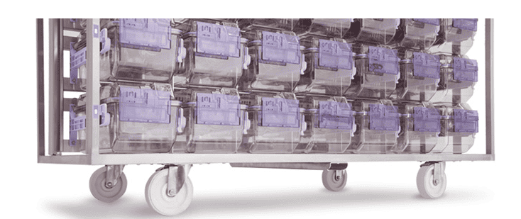 Racks para laboratorio para transportar roedores