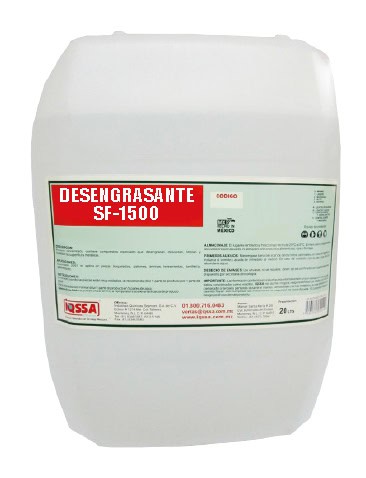 Desengrasante alcalino para superficies metálicas