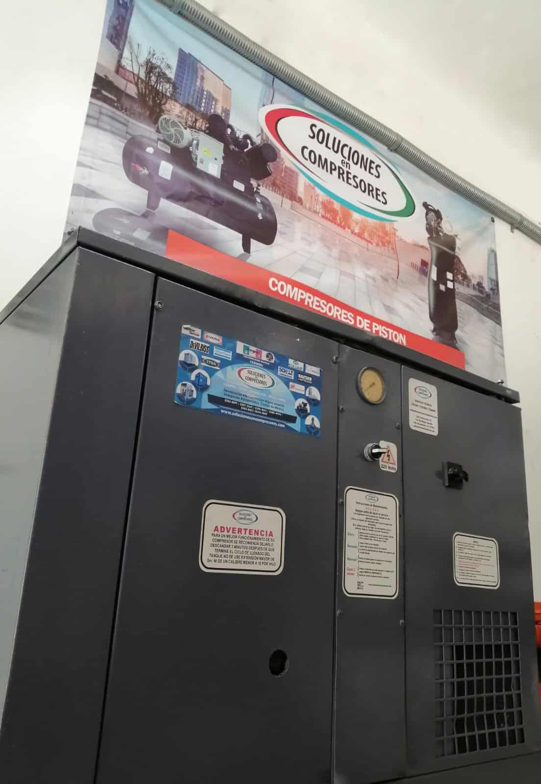 COMPRESOR ATLAS COPCO DE 5 H.P MODELO GX3                   