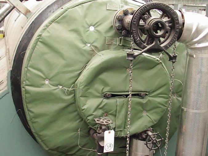 Manta térmica para sistemas de vapor