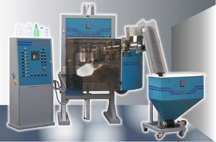 Máquinas sopladoras de botellas pet con microprocesador electrónico