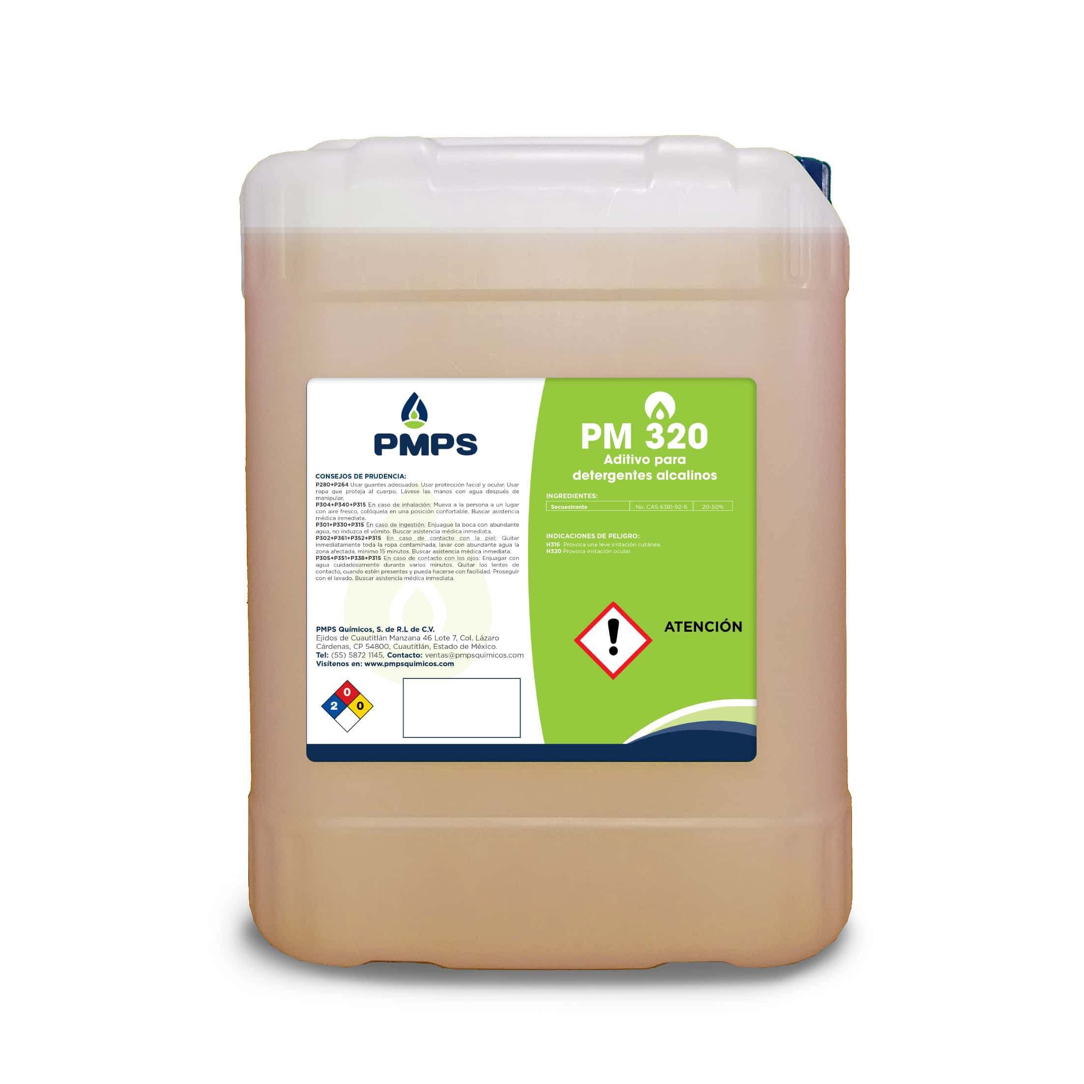 PM 320, Aditivo para Detergentes Alcalinos