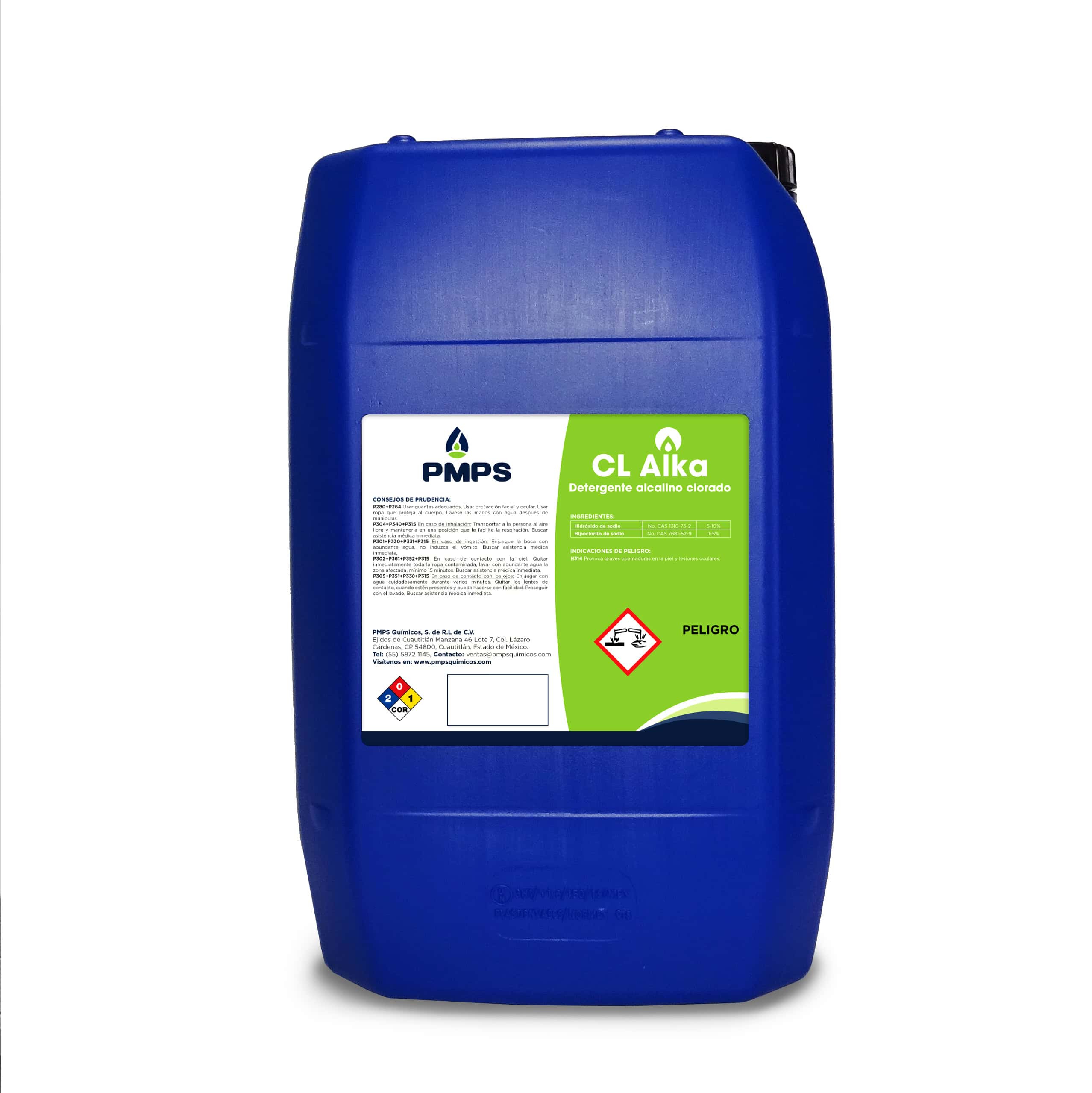 CL Alka, Detergente Alcalino Clorado