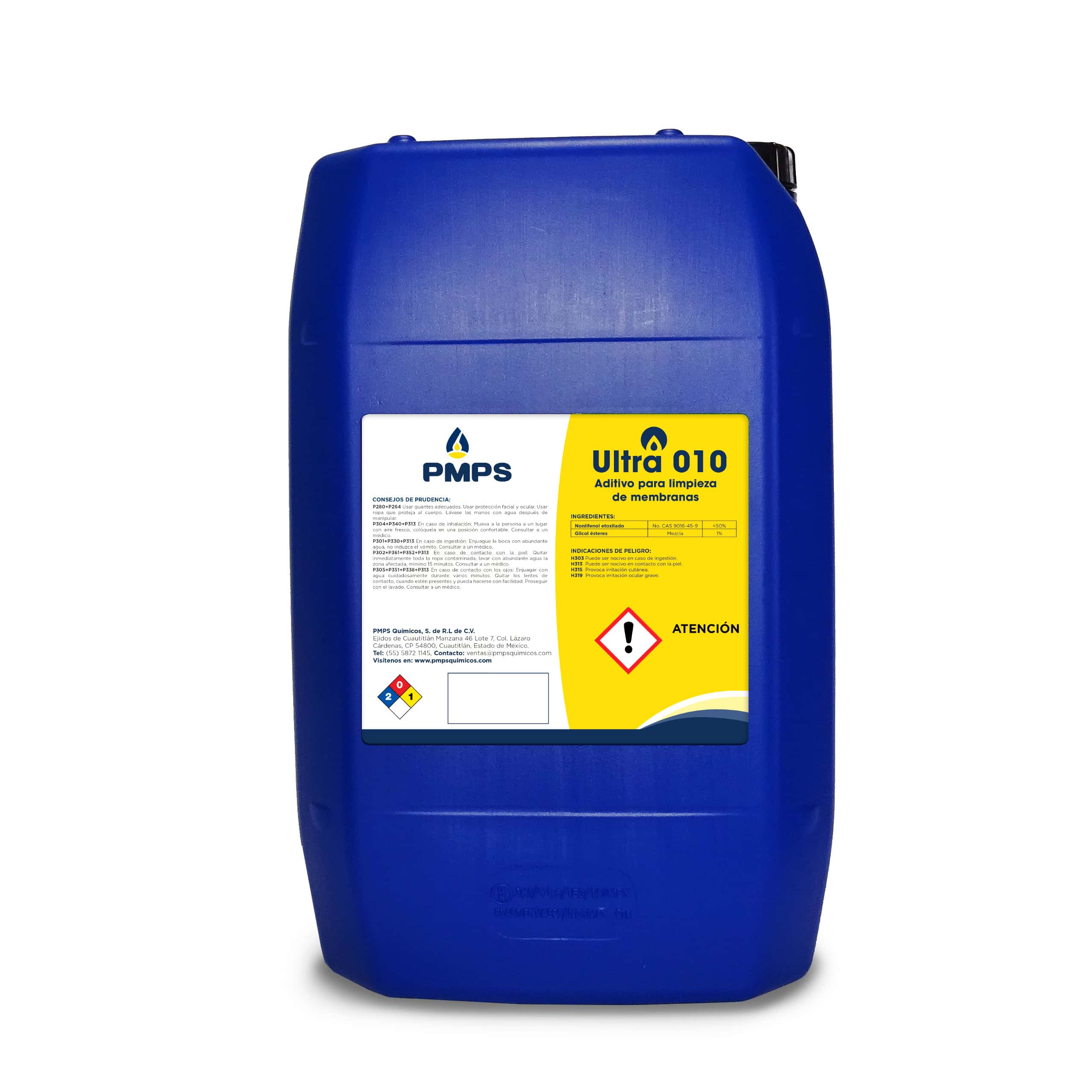 Ultra 010, Aditivo para Limpieza de Membranas