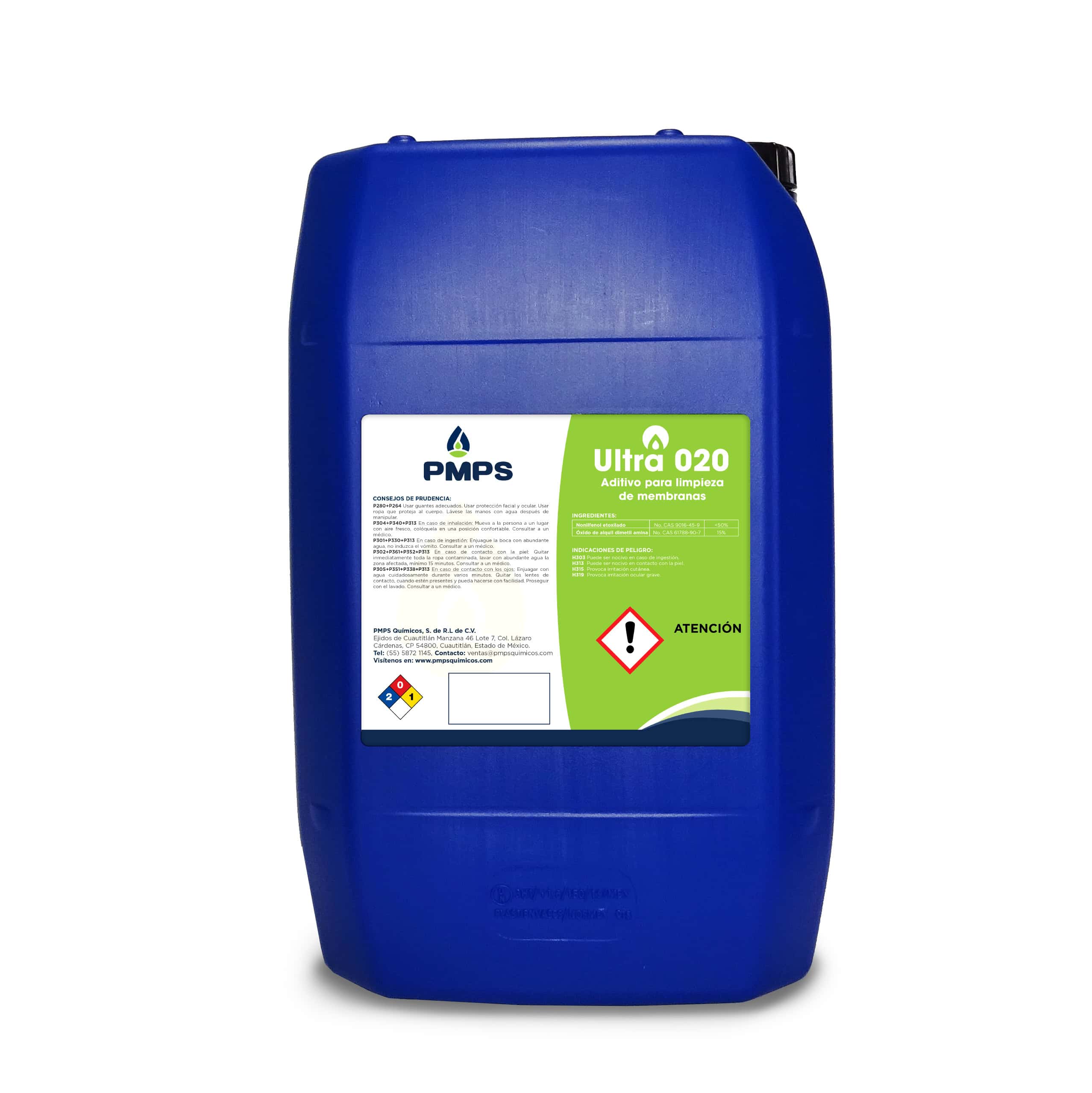 Ultra 020 / Aditivo Concentrado para Limpieza de Membranas