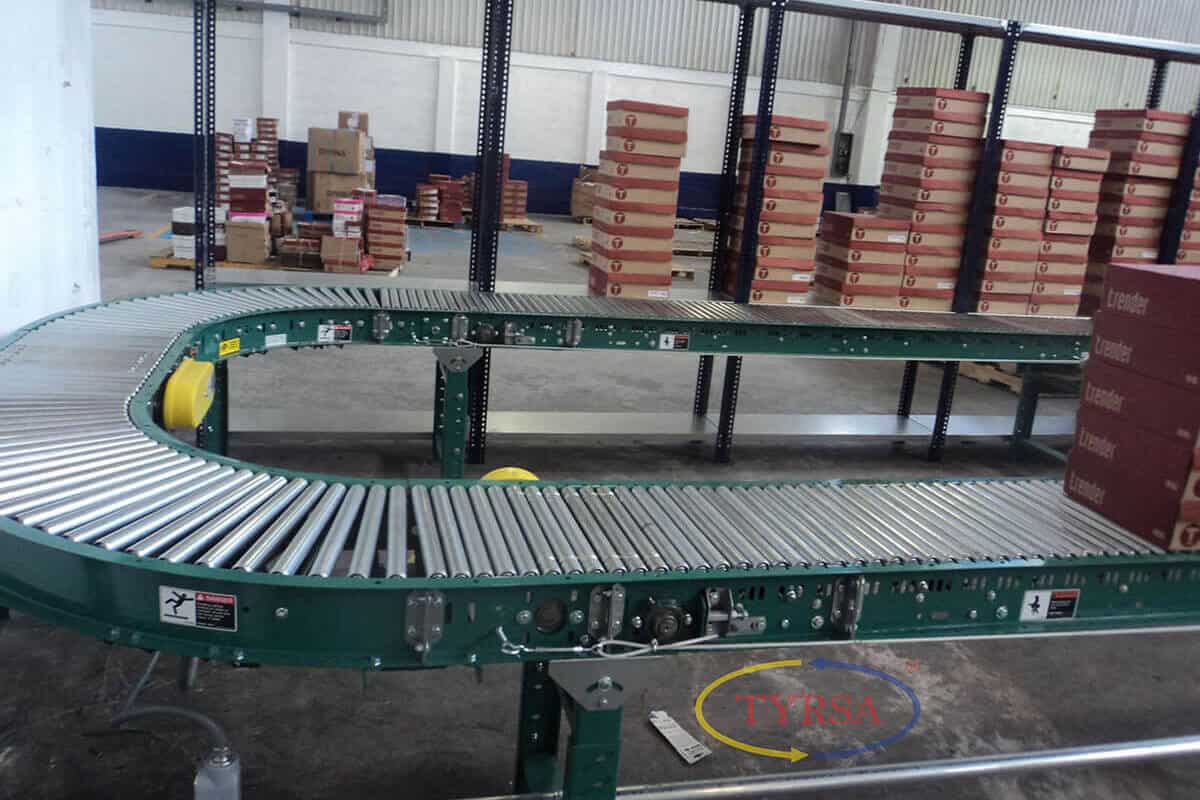 Bandas transportadoras de rodillo industriales 1