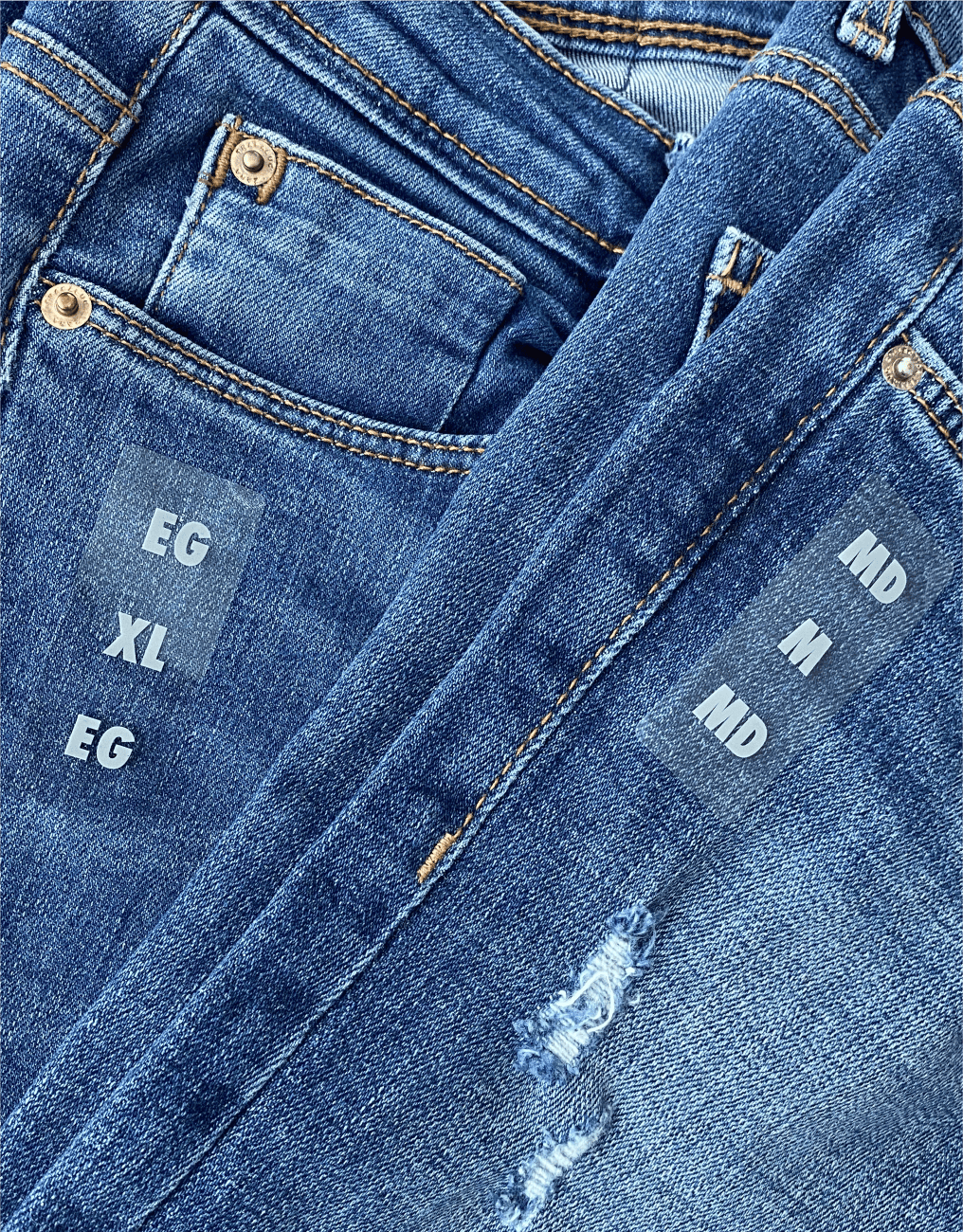 Etiquetas autoadhesivas para uso textil
