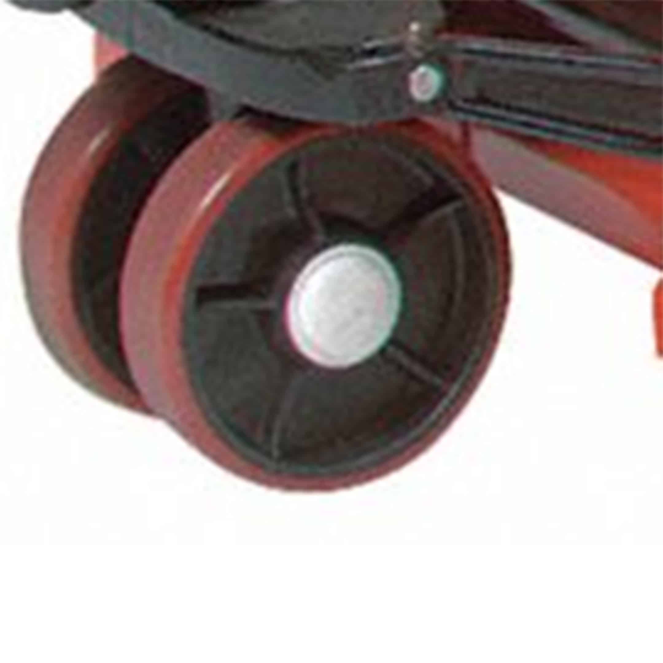 Patines Estandar 3 toneladas amarillo gato galvanizado 2