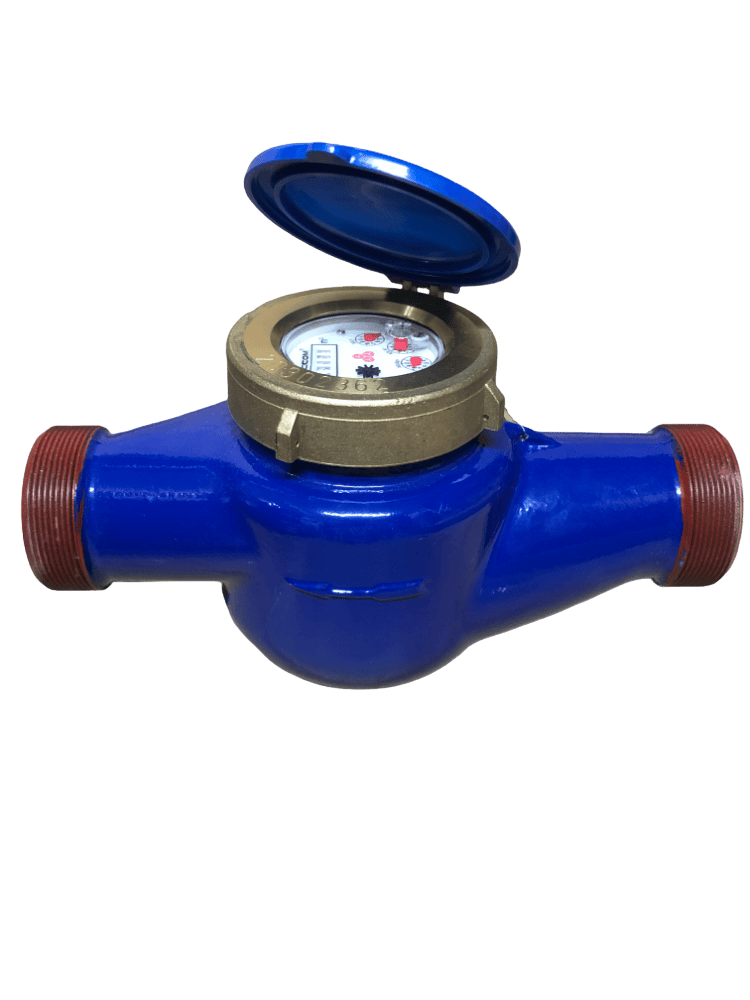 Medidor De Agua Potable En Hierro 2 Mx3 Adccom Chorro Múltiple