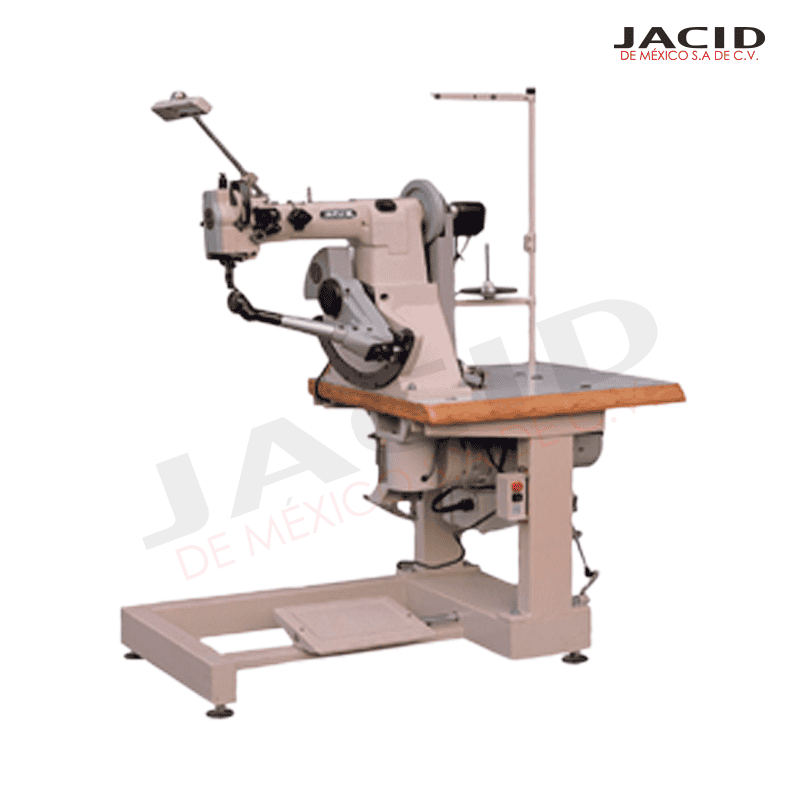 Maquinaria de costura de 1 aguja y 2 hilos para coser suelas