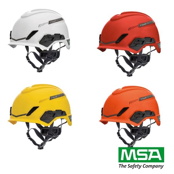 Cascos de seguridad V-Gard H1 FAS-TRAC III MSA
